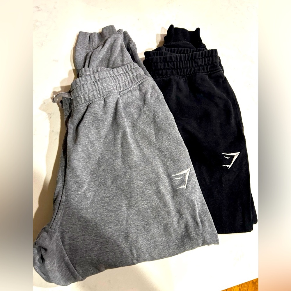 Two Pairs Gymshark Sweatpants